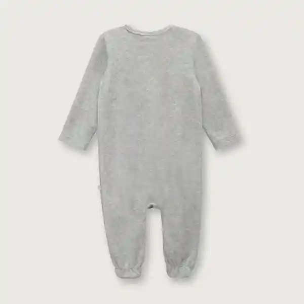 Pijama Osito Esencial de Niño Gris Talla 9M Opaline