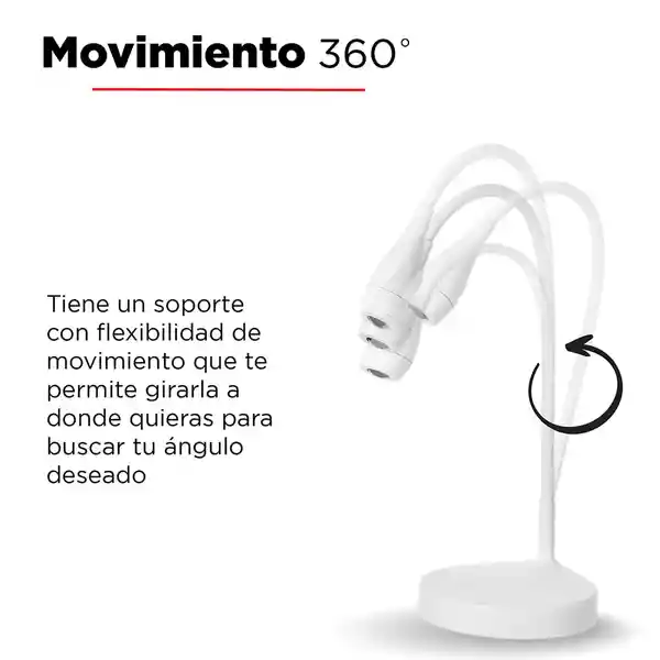 Lámpara de Escritorio en Forma de Dragón Blanco Miniso