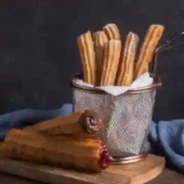 6 Churros Españoles + 2 Rellenos