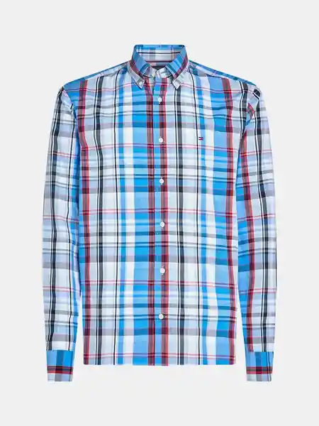 Tommy Hilfiger Camisa Manga Larga Azul M MW0MW39162 V26