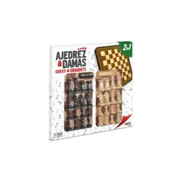 Cayro Juego de Mesa Tablero Ajedrez-Damas - 126010094