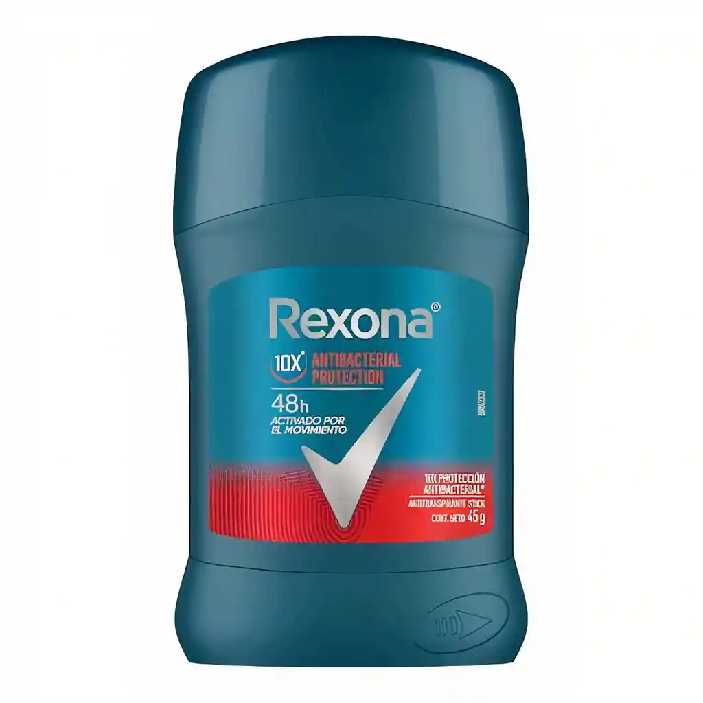 Rexona Desodorante en Barra Antibacterial 