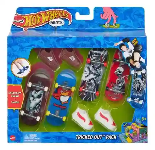 Hot Wheels Pista Juguete Carro de Patineta - HGT84