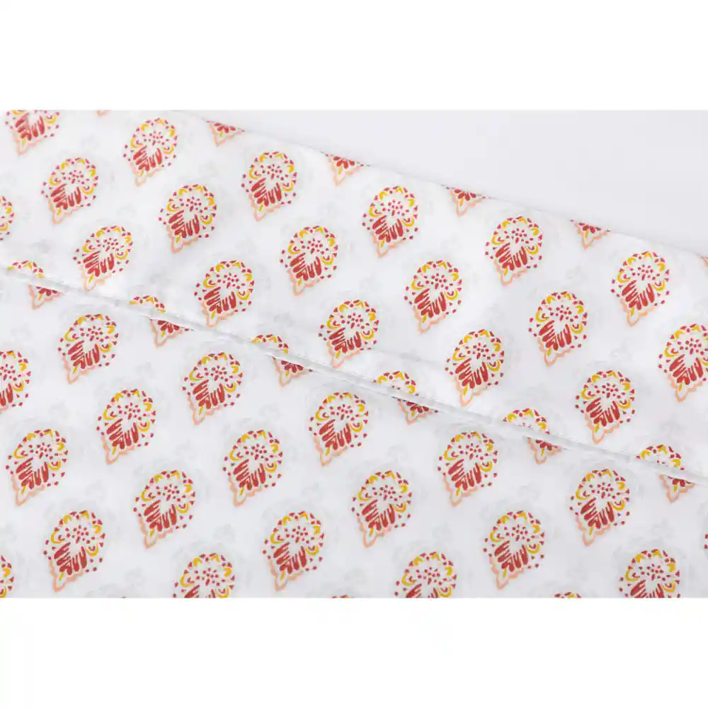 Juego De Sábanas Krea Estampada 1.5 Plaza Microfibra 120Gsm Toscana