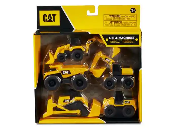 Cat Set Vehiculos Construccion