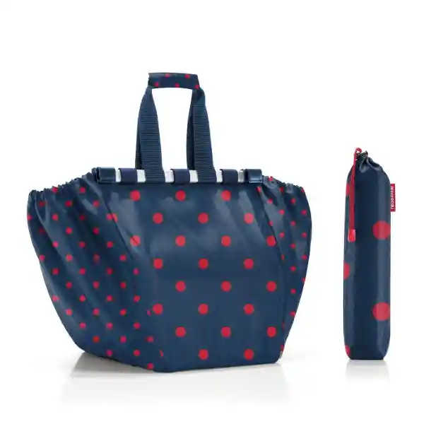 Bolsa de Compras Supermercado Mixed Dots Rojo Reisenthel