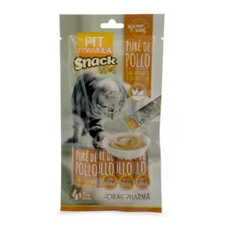 Fit Formula Snack Para Gato Cremoso Puré de Pollo