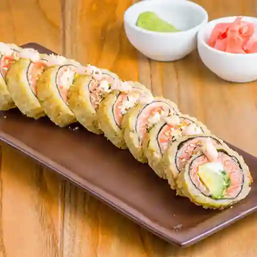 Salmon Crunch Roll