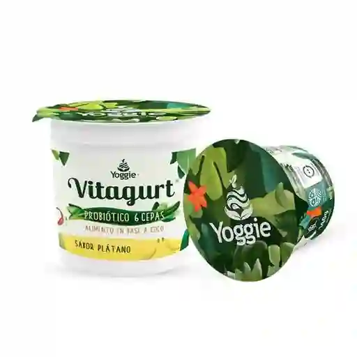 Yoggie Yogurt Vegetal Plátano