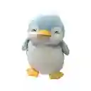 Miniso Peluche Grande De Pinguino Azul 48cm