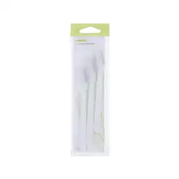 Miniso Navajas para Depilar Cejas Color Blanco