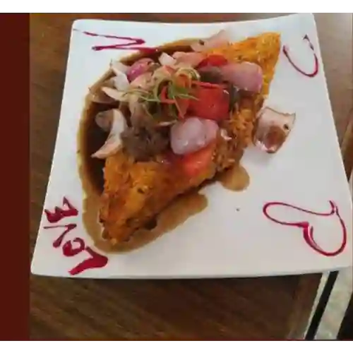 Tacu Tacu con Lomo Salteado