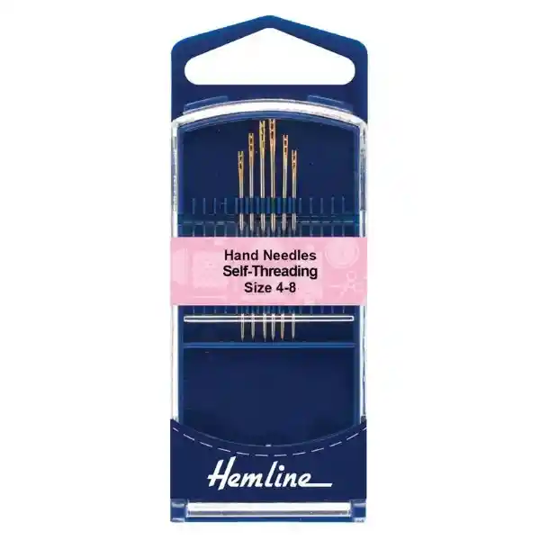 Aguja Auto-enhebrable Premium #4-8 Hemline 6 D