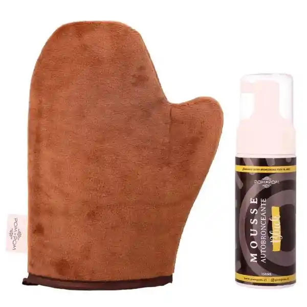 Pom Pom Set Autobronceador Black