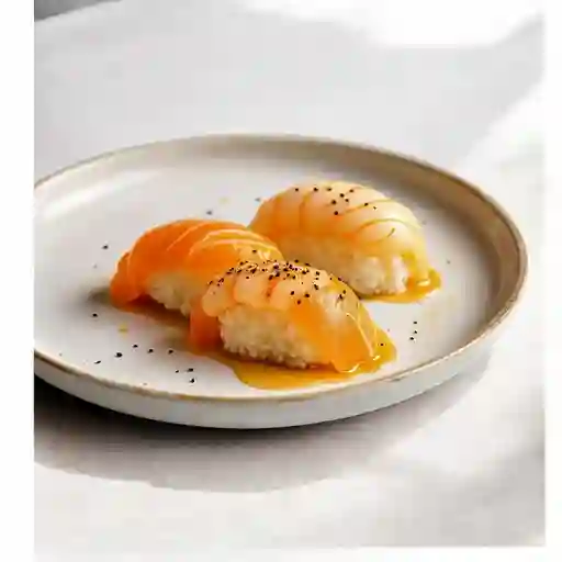 Nigiri Salmon, Camaron, O Pulpo