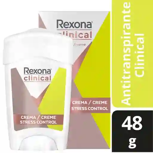 2 x Clinical Desodorante Femenino Stress Control Crema Barra