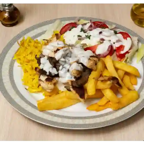 Shawarma al Plato Pollo