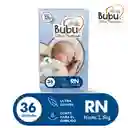 Bubu Pañal Ultra Premium de Conteo Semanal Recién Nacido