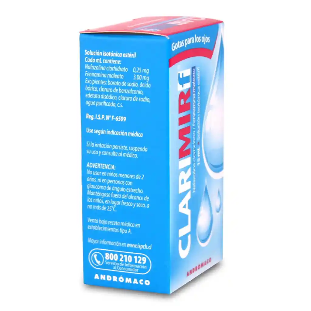 Clarimir F Solución Oftálmica (0.25 mg/ 3.00 mg)