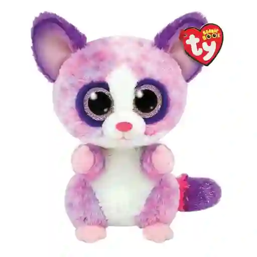 Ty Beanie Boos Peluche Becca Lémur Rosado Regular - 36395
