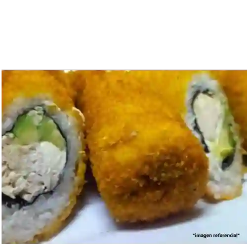 Handroll Panko Champiñon Queso Palta