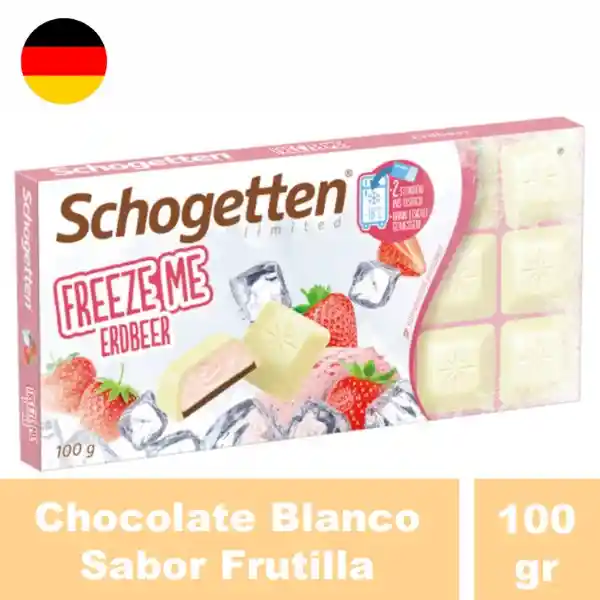 Chocolate Schogetten Freeze Frutilla Jumbo Impo