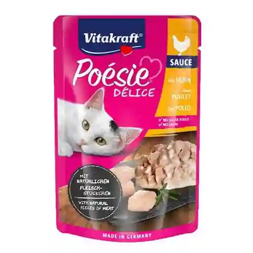 Vitakraft Alimento Para Gato Poésie Pouch Pollo
