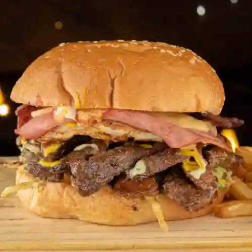 Burger Mixta Carne Picada