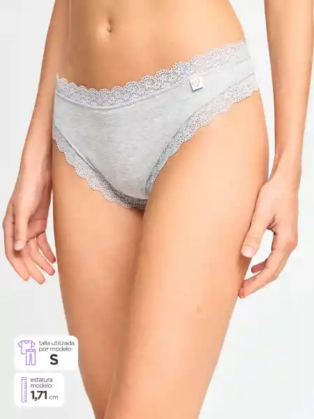 Index Set Calzón Bikx3 Ttem Gris/Mel XL CLZP324-605
