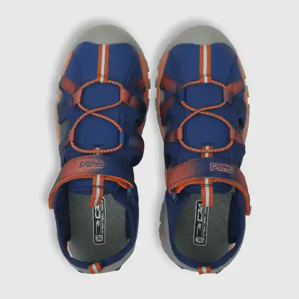 Sandalias Outdoor de Niño Azul Multicolor Talla 35 Colloky