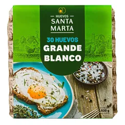Santa Marta Huevos Blancos Grandes 