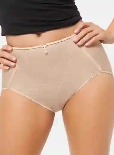 Leonisa Panty Cuad Beige M BAS243