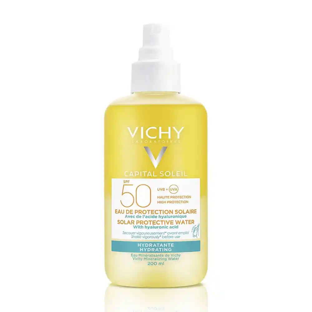 Vichy Agua de Protección Solar Hidratante FPS 50