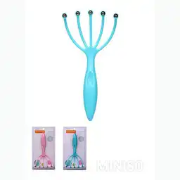 Miniso Masajeador de Cabeza 5 Rodillos 19 9.5 cm