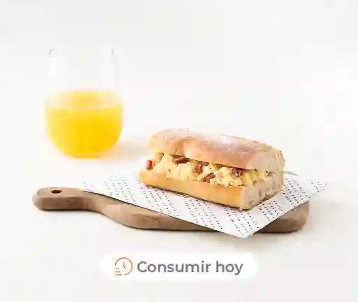 Huevo Tocino En Baguette