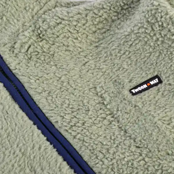 Polerón Niño Color Verde Talla 12 Pillin