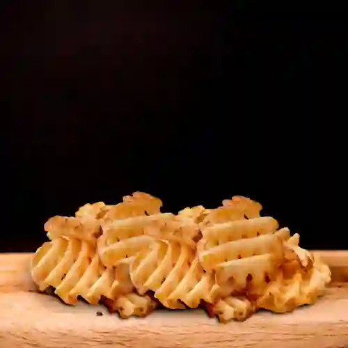 Papas Fritas Waffle