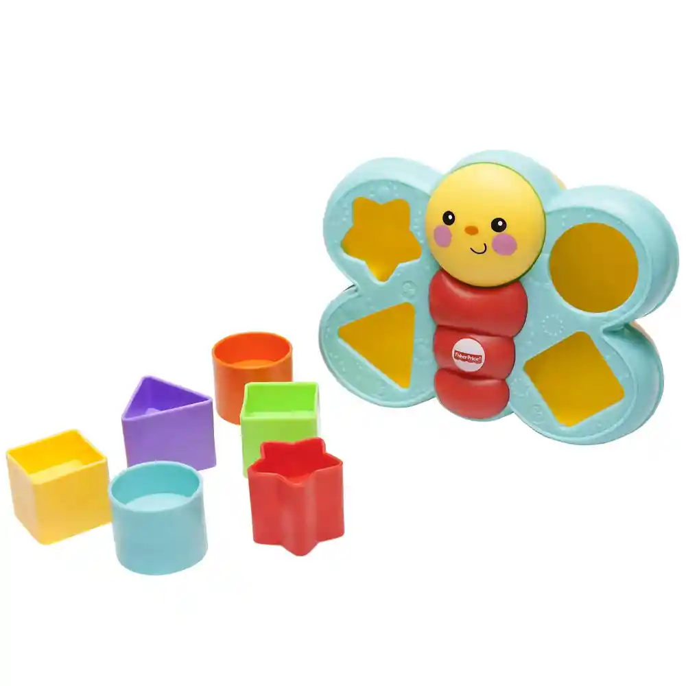 Fisher Price Juguete Didáctico Mariposa de Bloques Divertidos