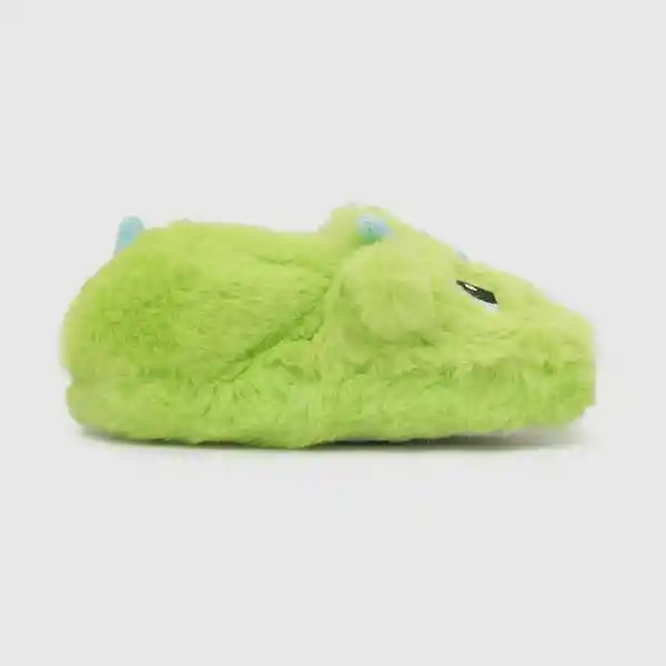 Pantuflas Para Niño Lúdica Verde Talla 23 Colloky