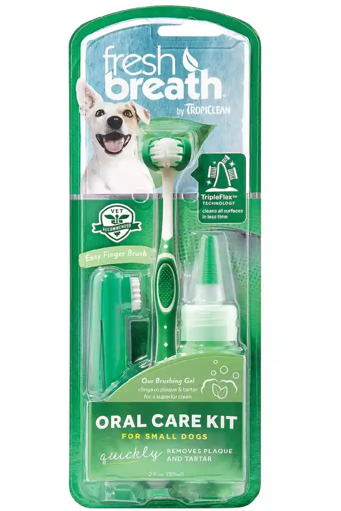 Tropiclean Oral Care Kit Para Perros Grandes