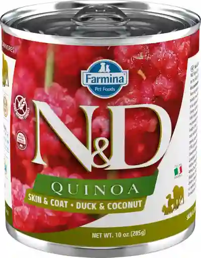 N&D Alimento Para Perro Húmedo Quinua Duck & Coconut