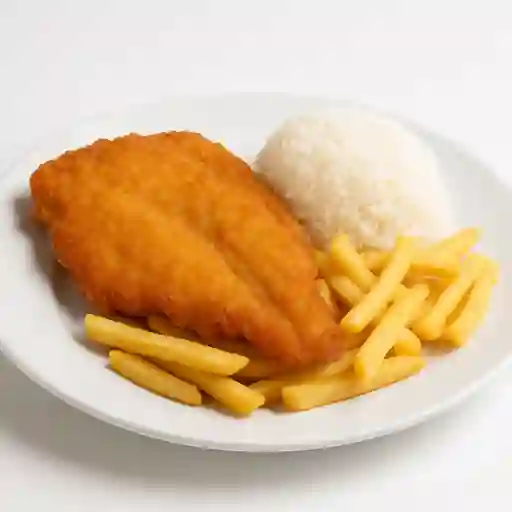 Reineta Frita con Papa Frita