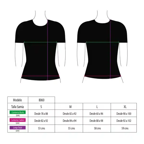 Polera Deportiva Básica Gris Talla M Samia