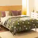 Cobertor de Microfibra Con Estampado 1.5 Plaza Estampado