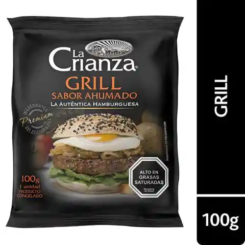 La Crianza Hamburguesa Grill Sabor Ahumado