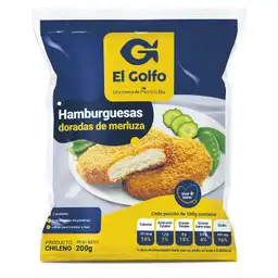 El Golfo Hamburguesa de Merluza 200 g