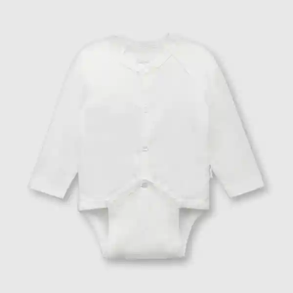 Pack Pilucho de Algodón Bebé Unisex Blanco Talla 18/24M Colloky