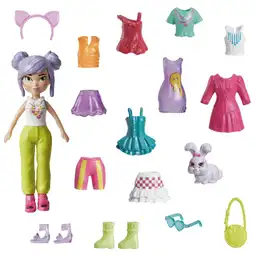 Polly Pocket Set Muñeca de Modas Mediano #06 HKV88