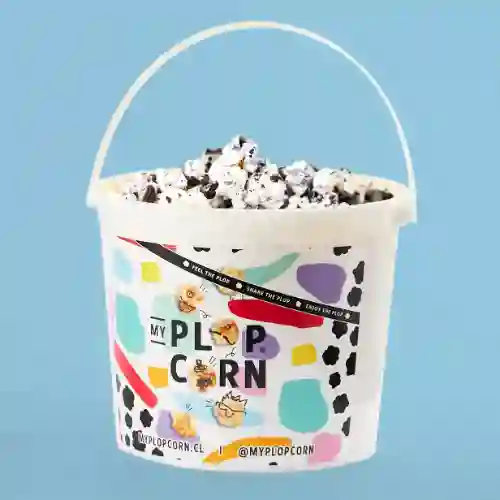 Popcorn Cookies And Cream Balde 3 l