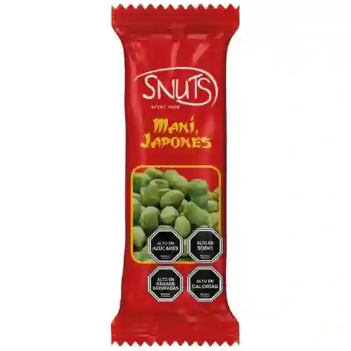 Snuts Maní Japonés Salsa Verde